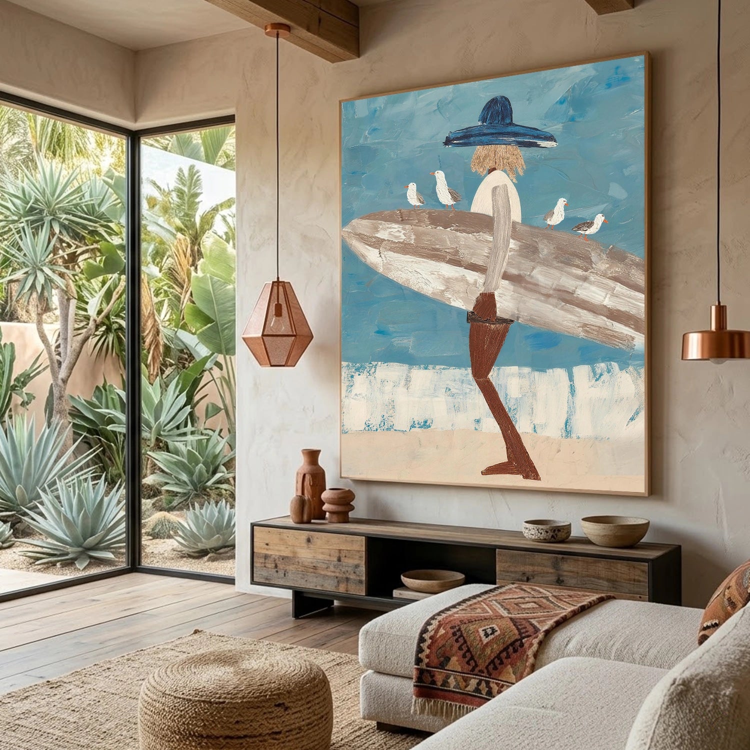 Surfing Sport Wall Art #SA102