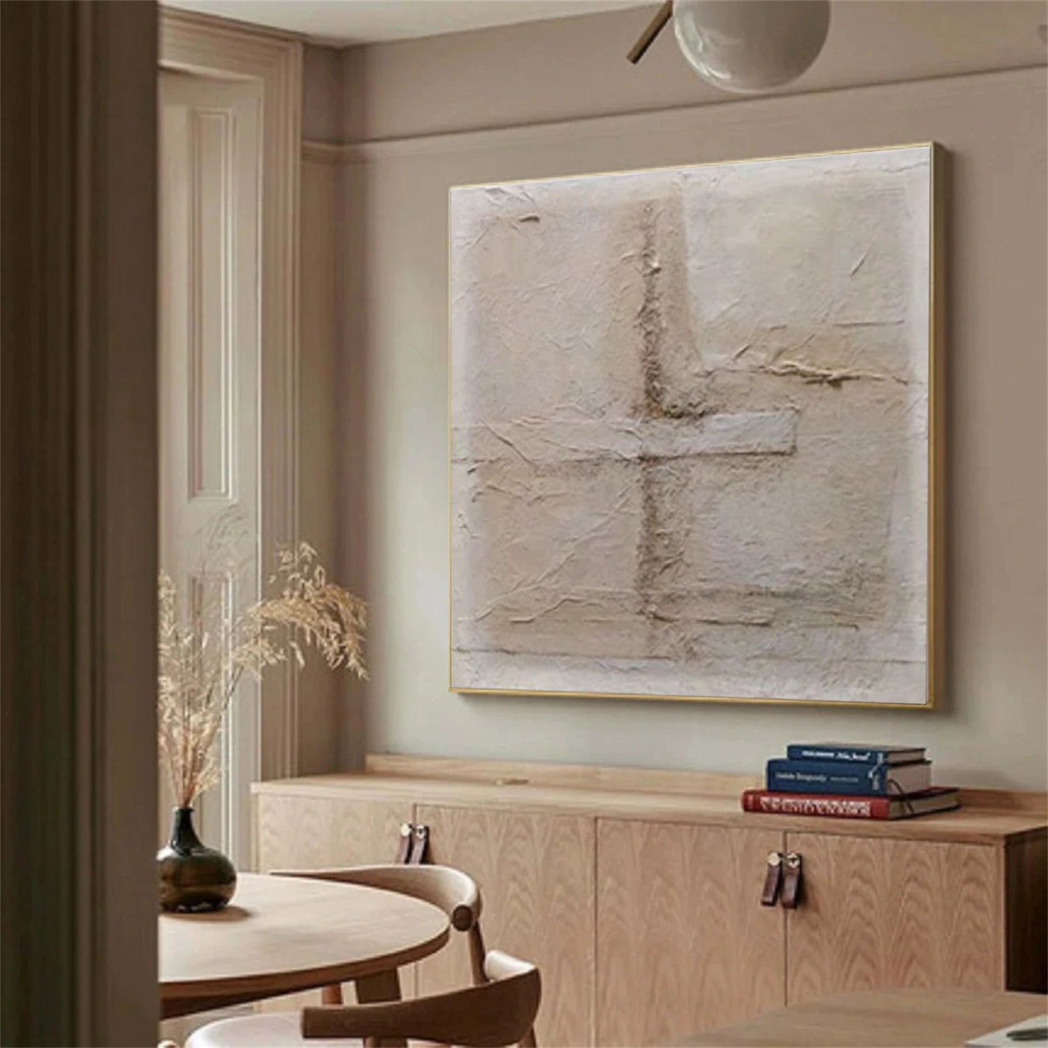 Wabi Sabi Textured Canvas Art #WS825