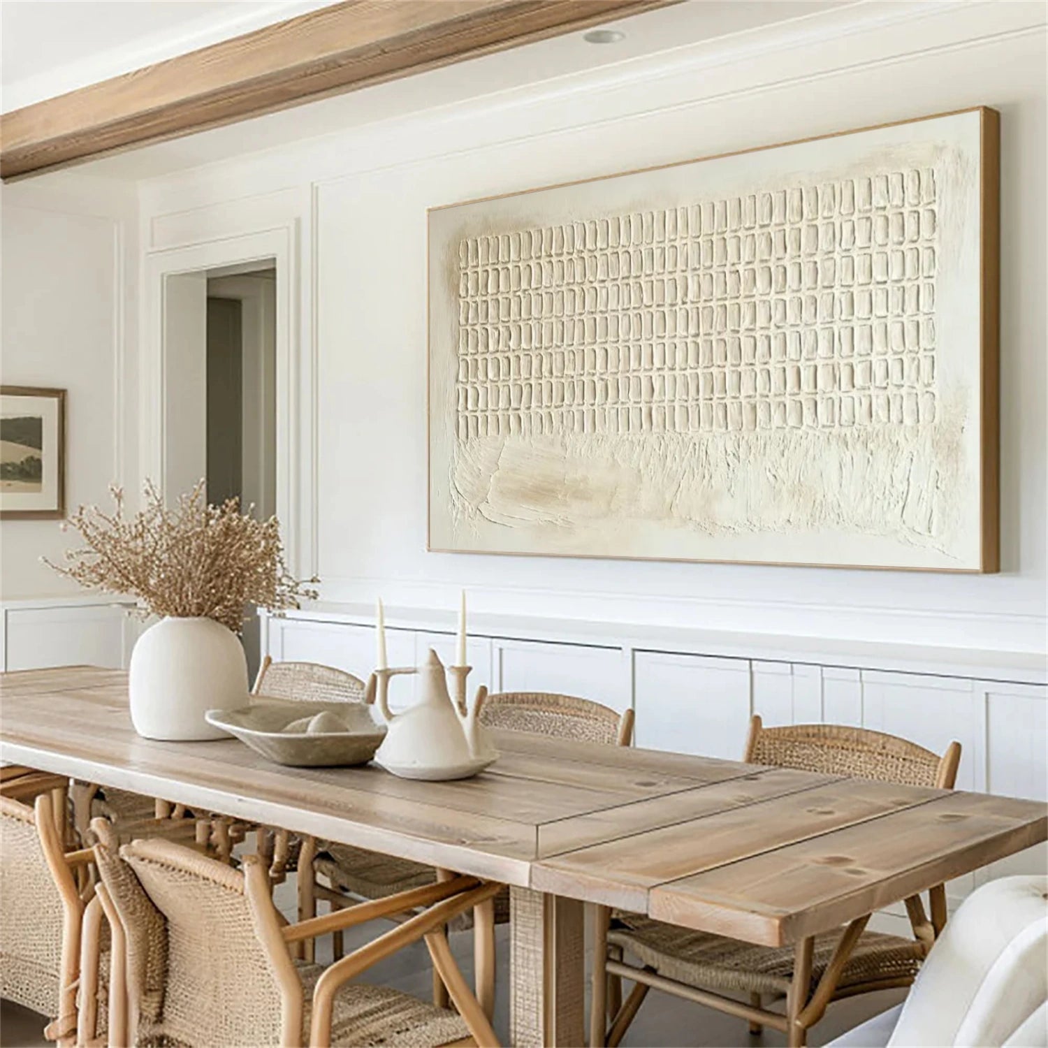 Minimalist Textured Canvas Art #MM283