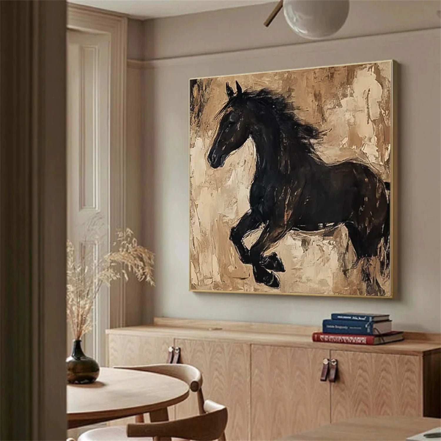 Abstract Horse Wall Art #AL156