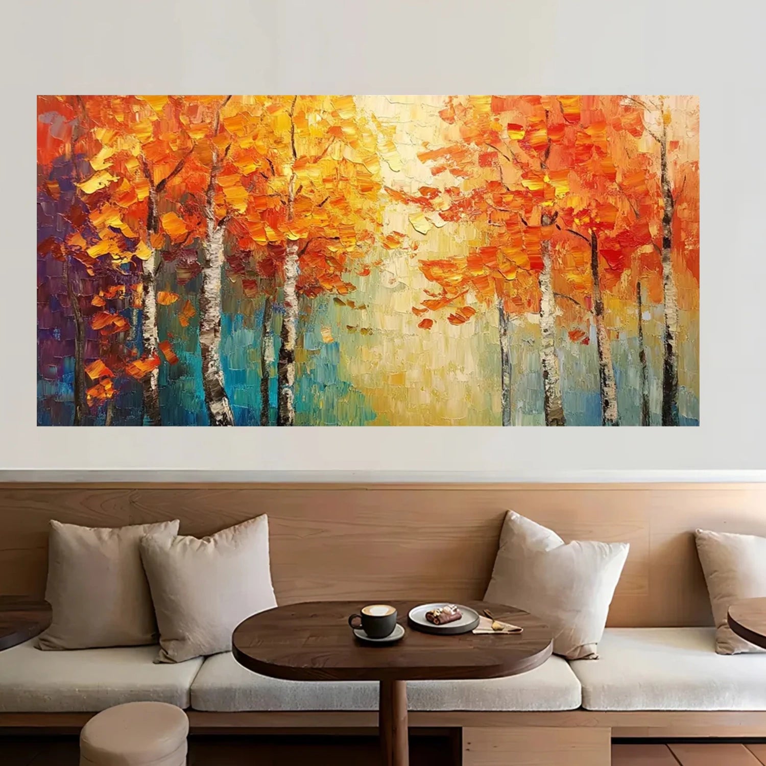 Flower & Tree Abstract Wall Art #ML188