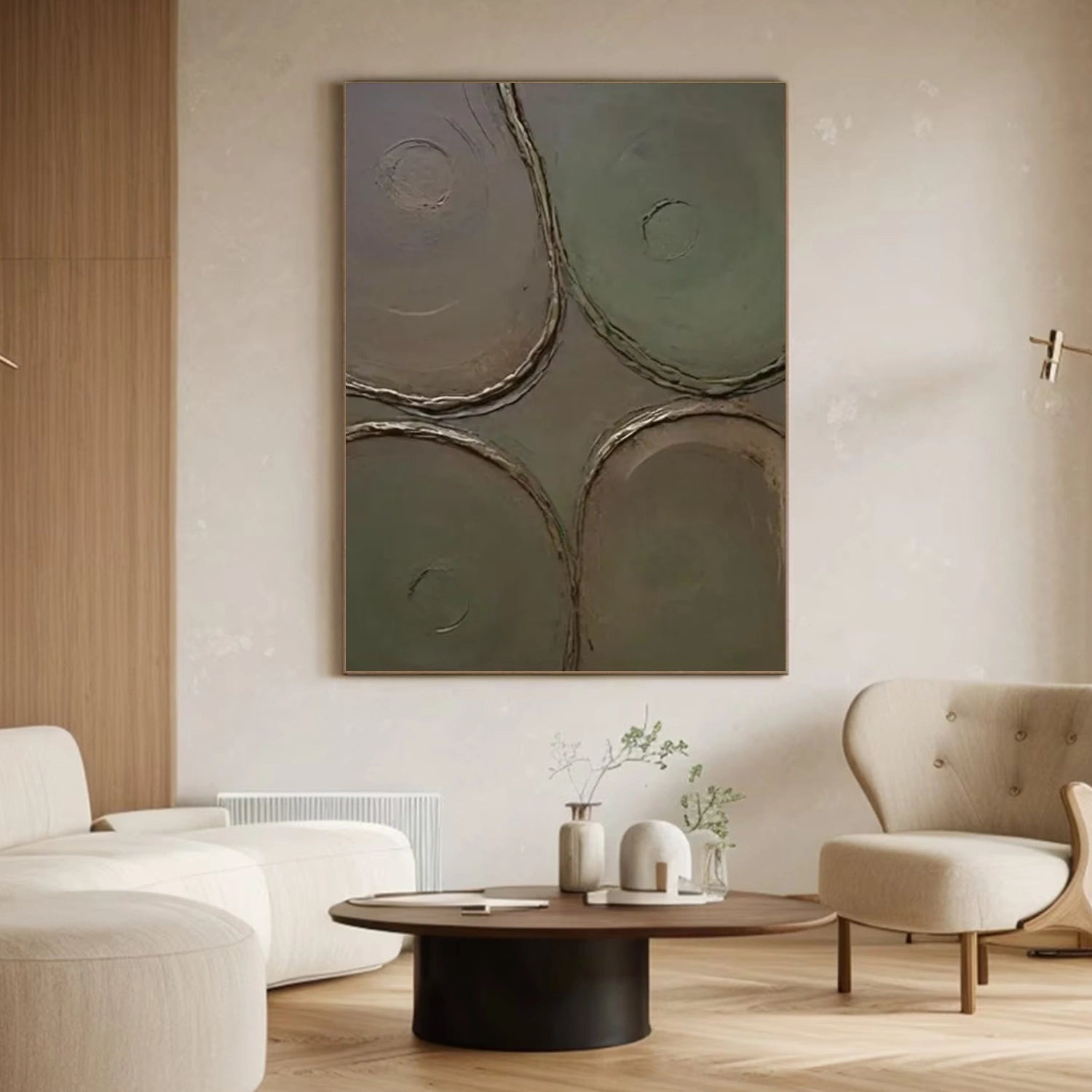 Minimalist Textured Canvas Art Set of 3 #MM309