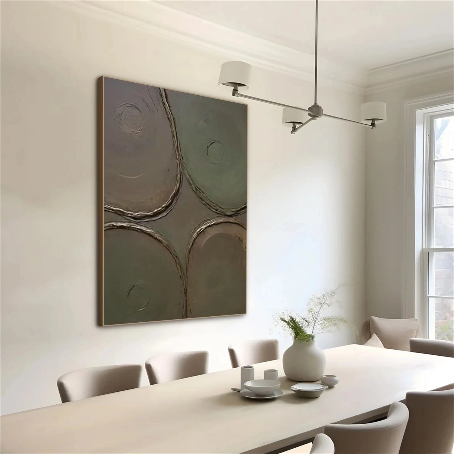 Minimalist Textured Canvas Art Set of 3 #MM309