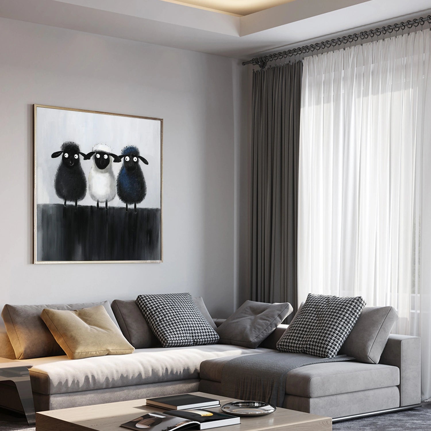 Abstract Animal Wall Art #AL167