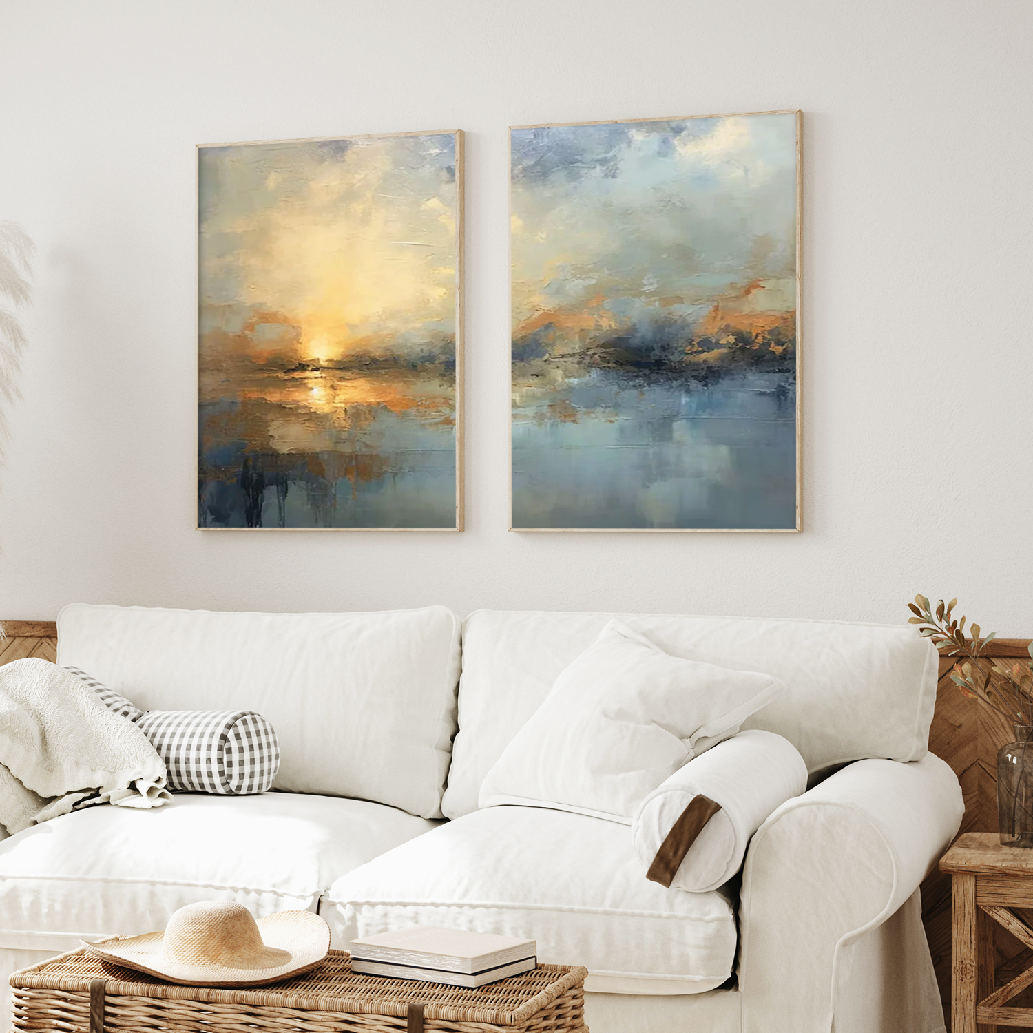 Abstract Tranquility Set of 2 #WS418