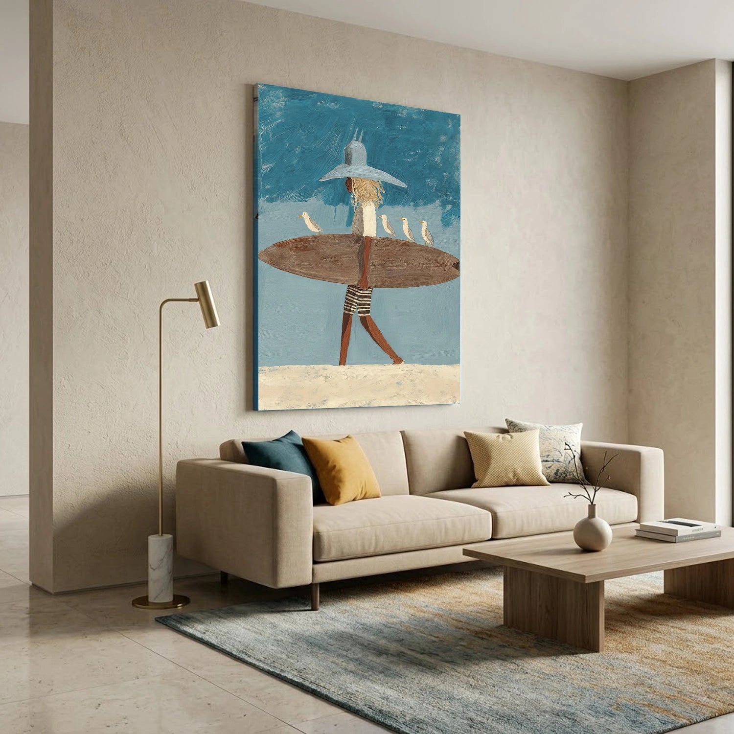Surfing Sport Wall Art #SA101