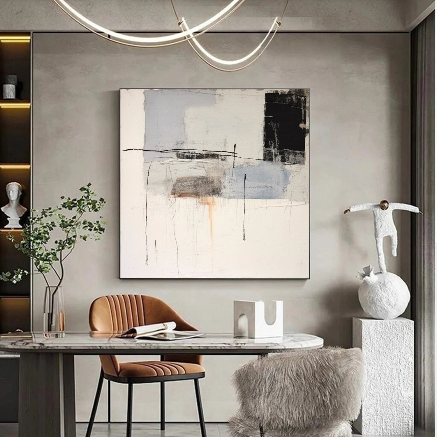 Abstract Canvas Art #WS677