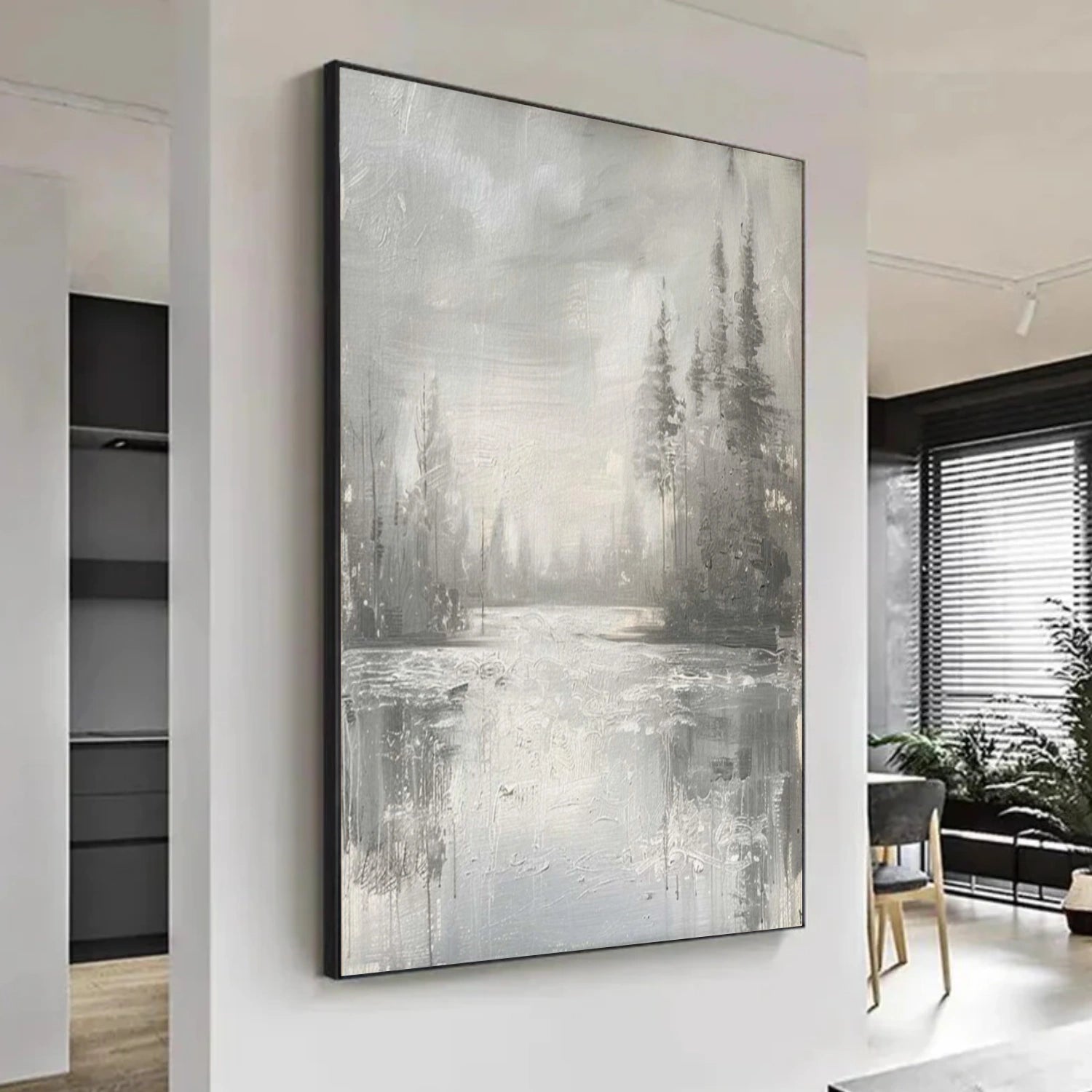 Flower & Tree Abstract Wall Art #ML177