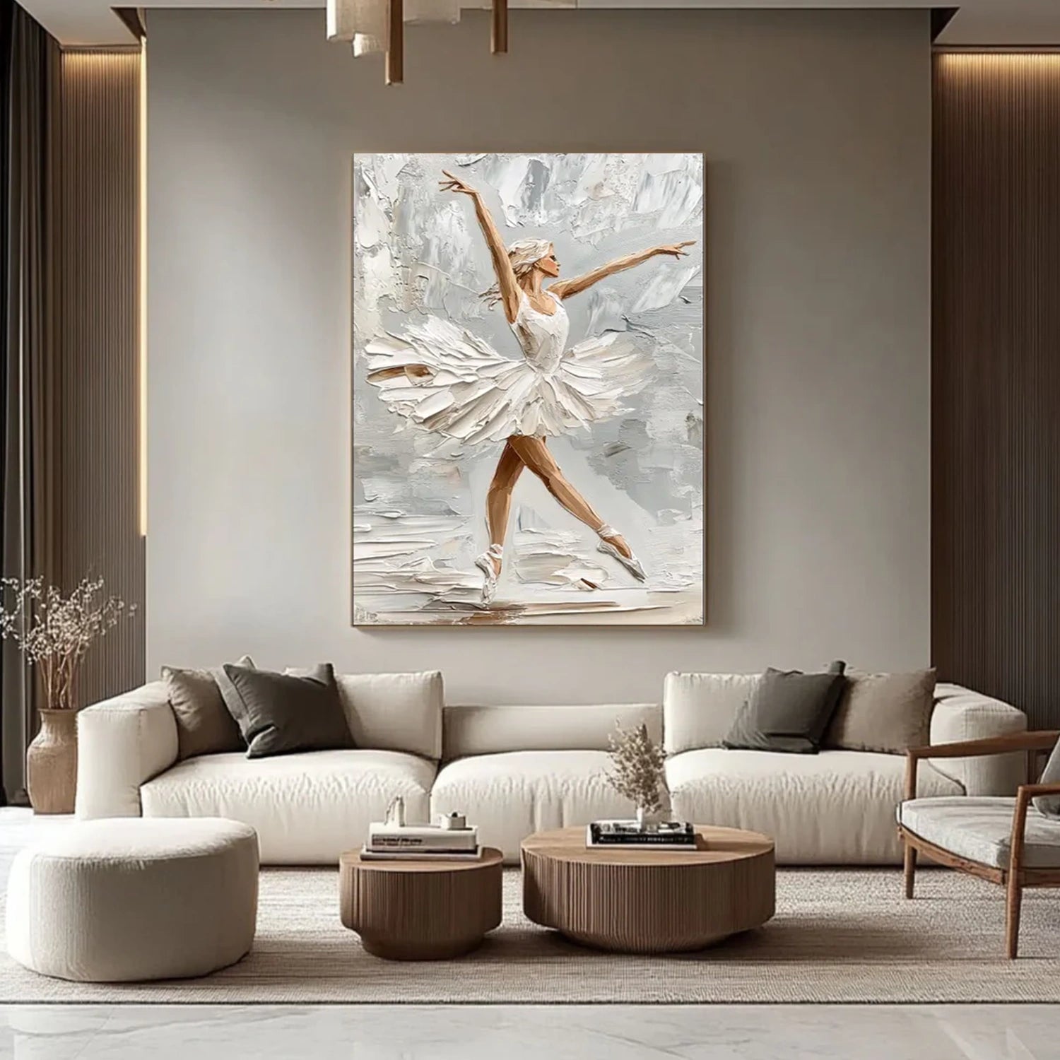 Abstract Portrait Wall Art #AP098