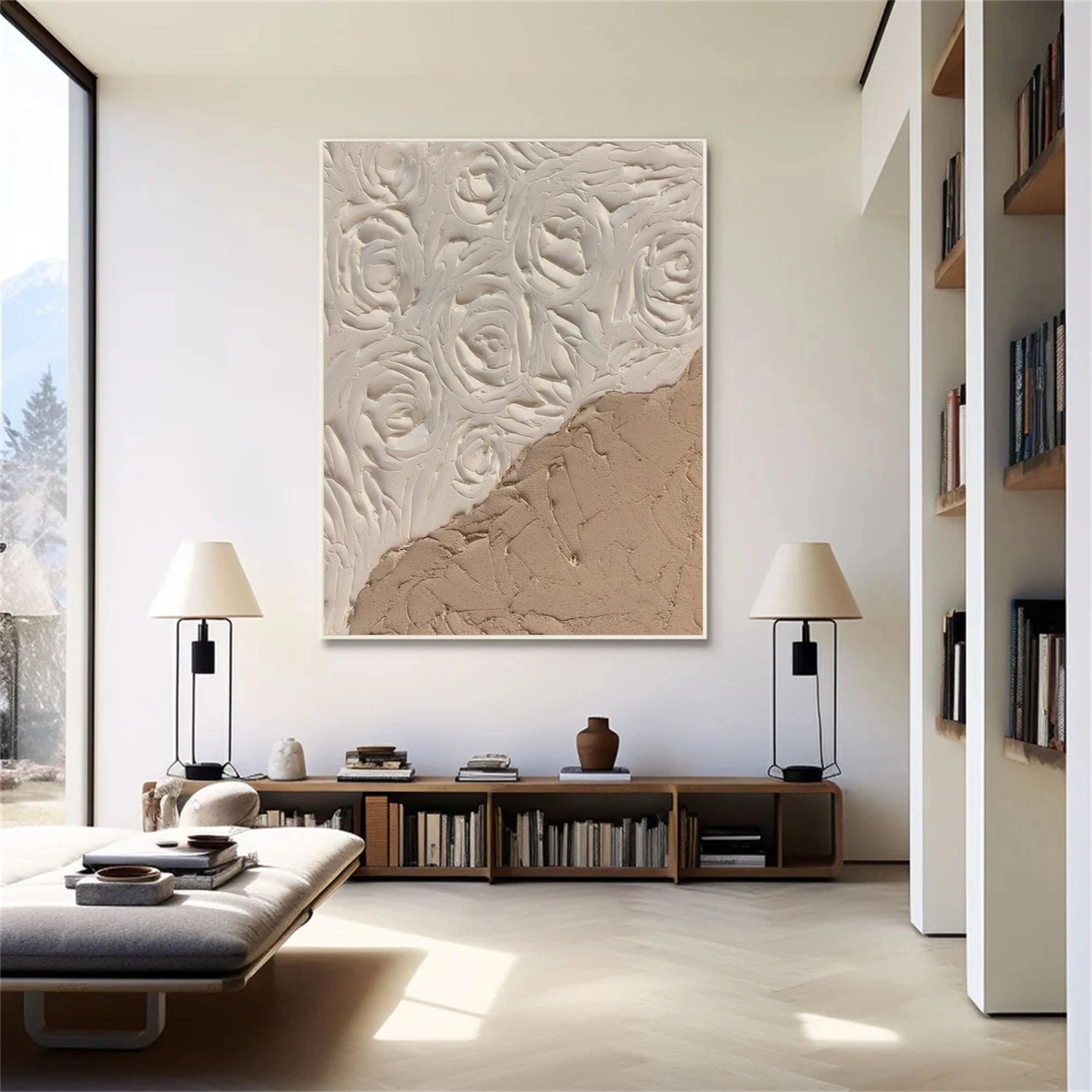 Minimalistic Textured Art #MM243