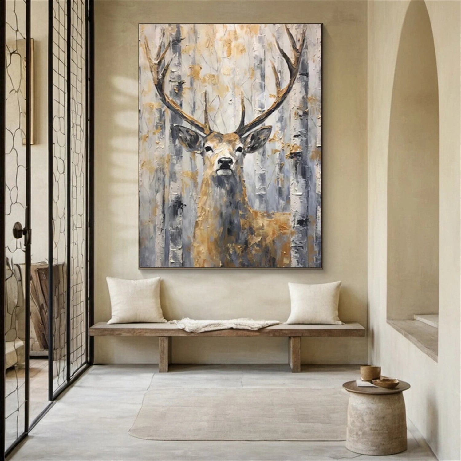 Abstract Animal Wall Art #AL083