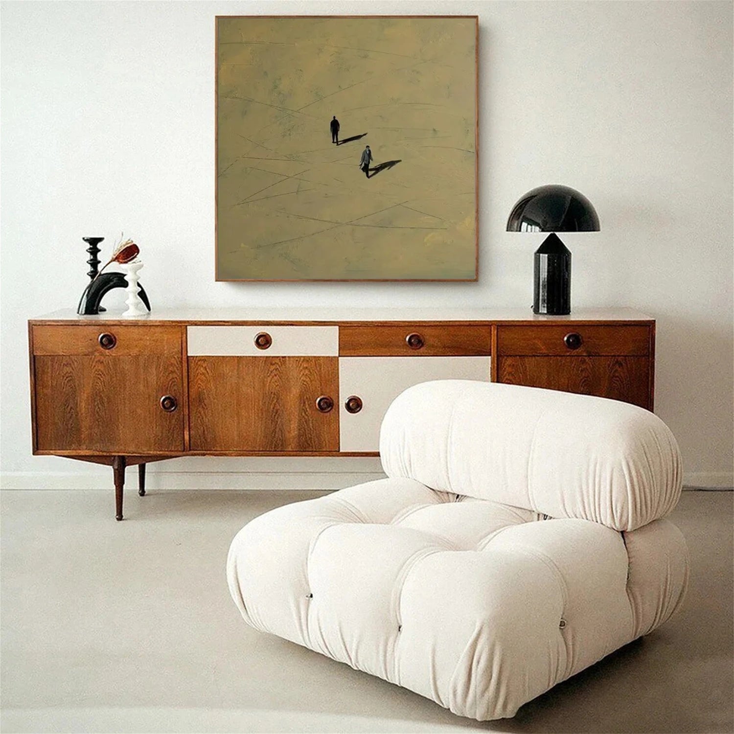 Abstract Portrait Wall Art #AP096