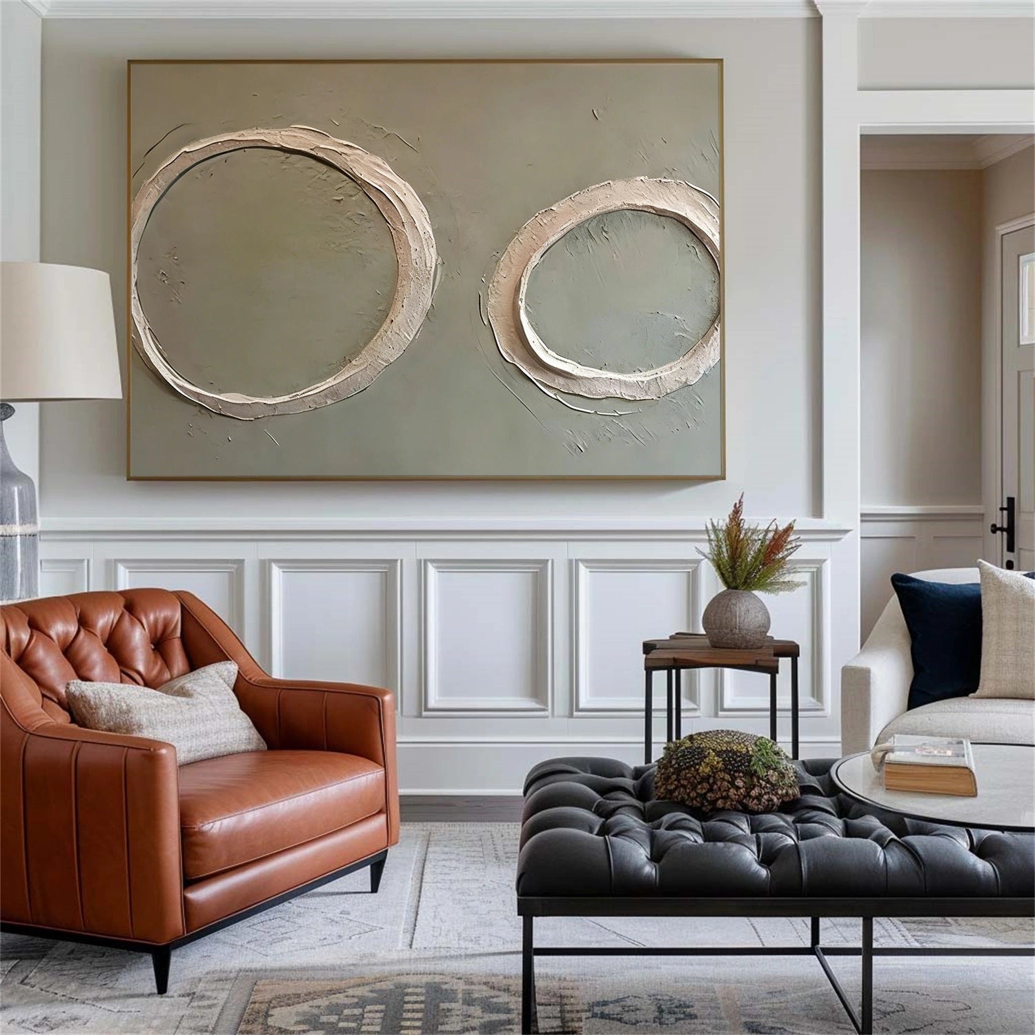 Minimalist Textured Canvas Art Set of 3 #MM305