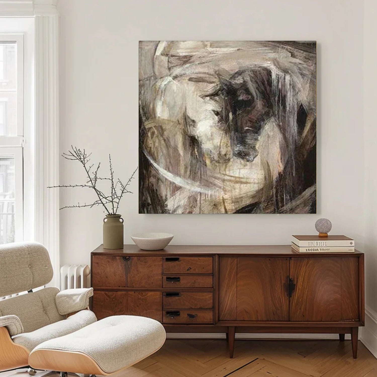 Abstract Horse Wall Art #AL157