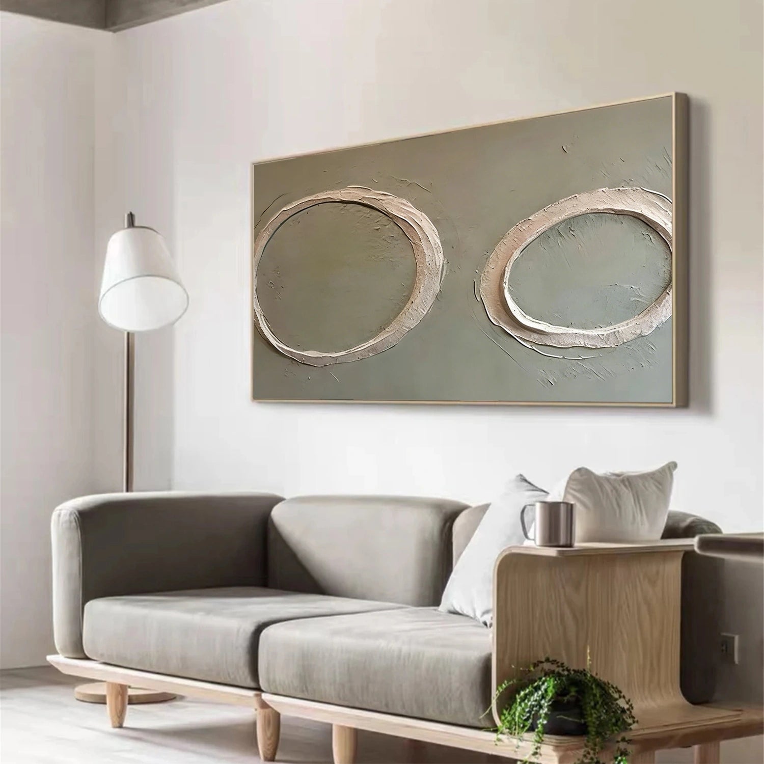 Minimalist Textured Canvas Art Set of 3 #MM305