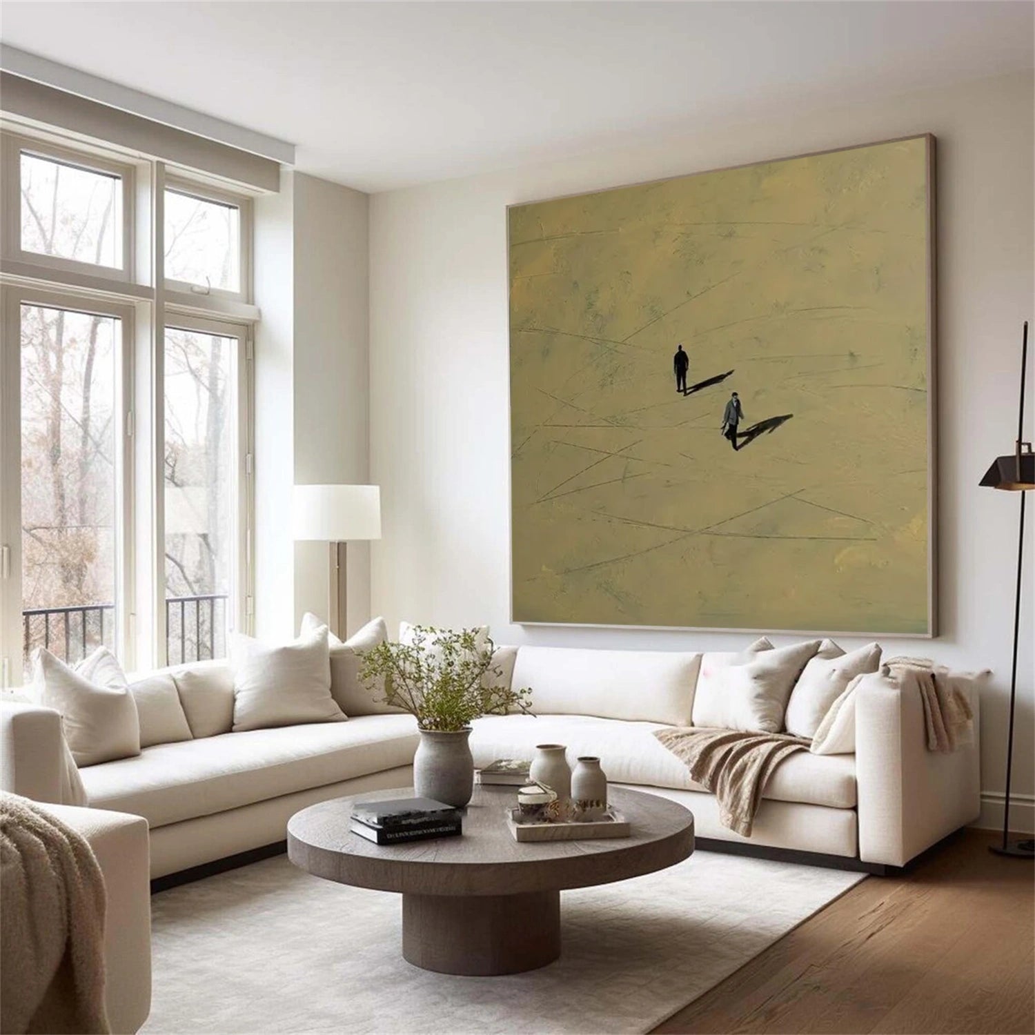 Abstract Portrait Wall Art #AP096