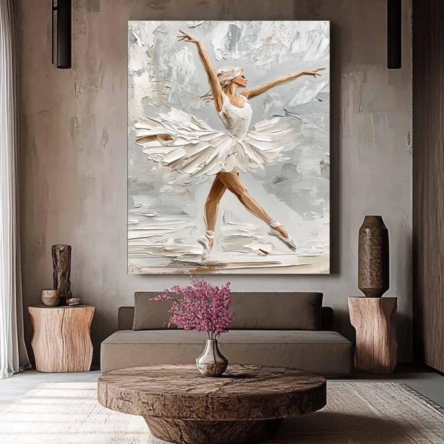 Abstract Portrait Wall Art #AP098