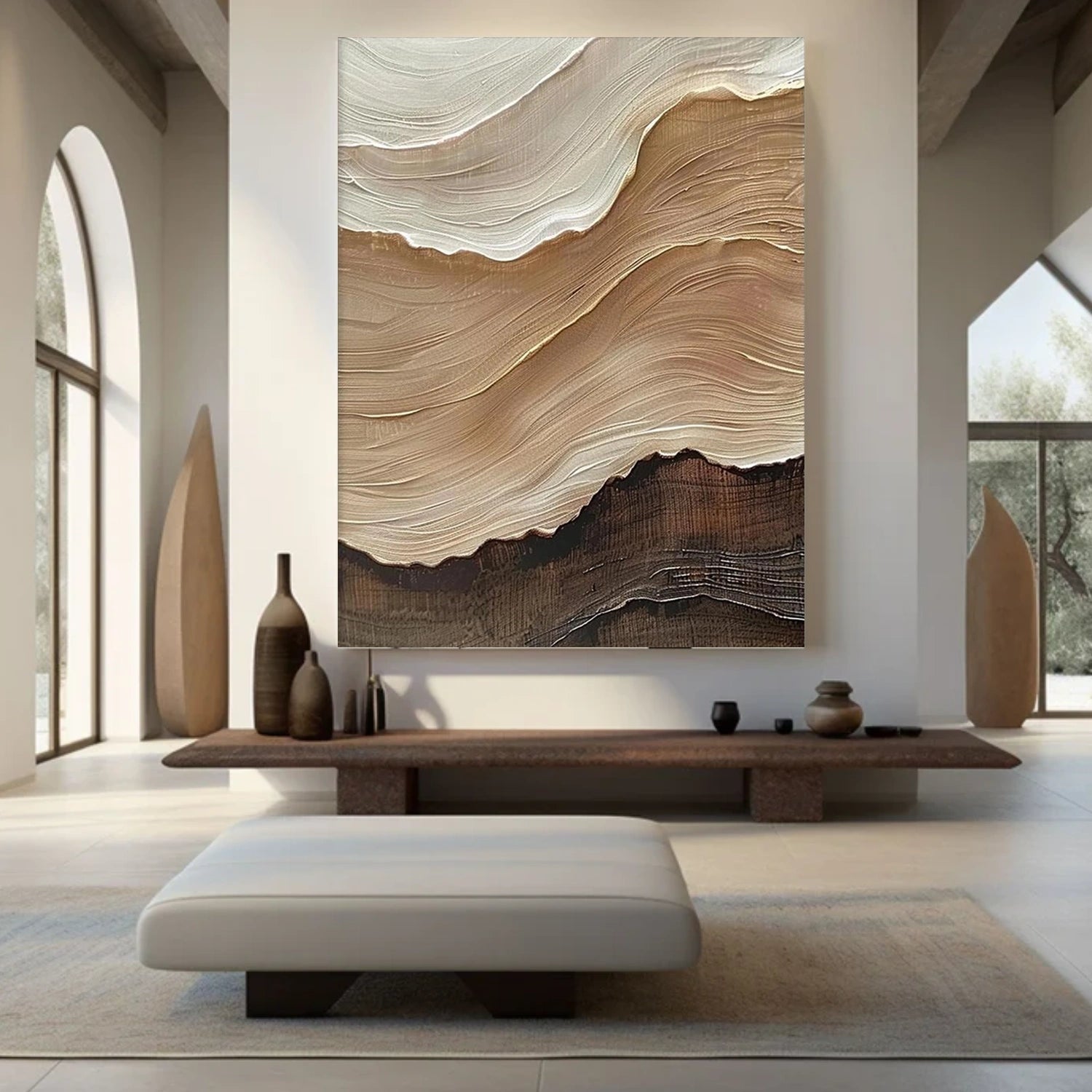 Minimalist Textured Canvas Art #MM294