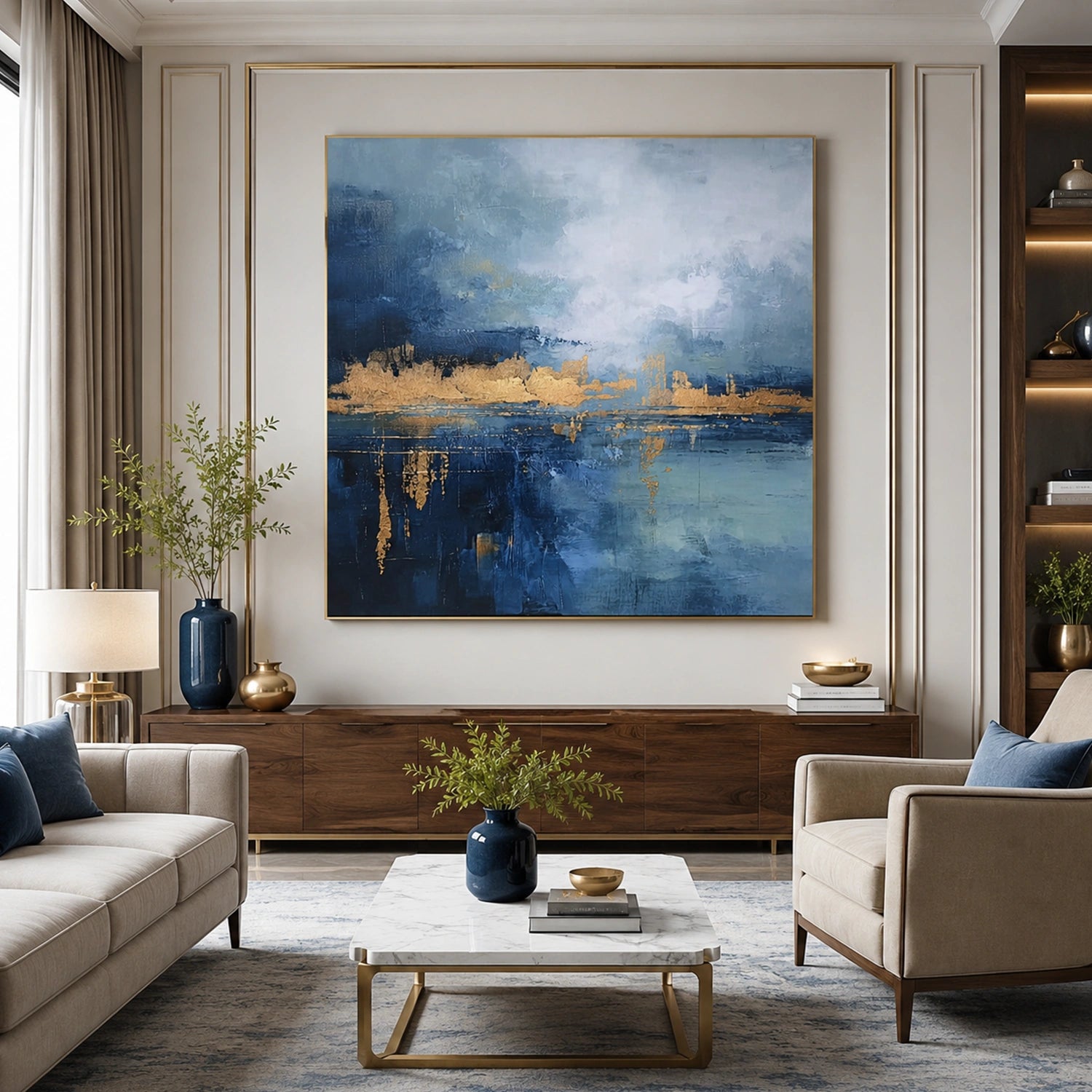 Abstract Canvas Art #WS1079