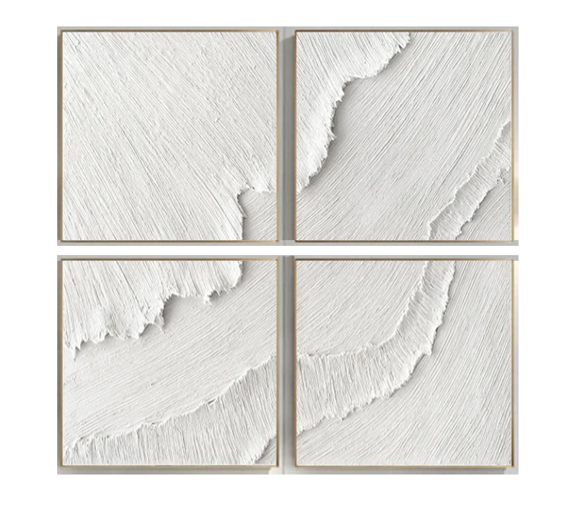 Stretched Canvas Set of 4 #MM065