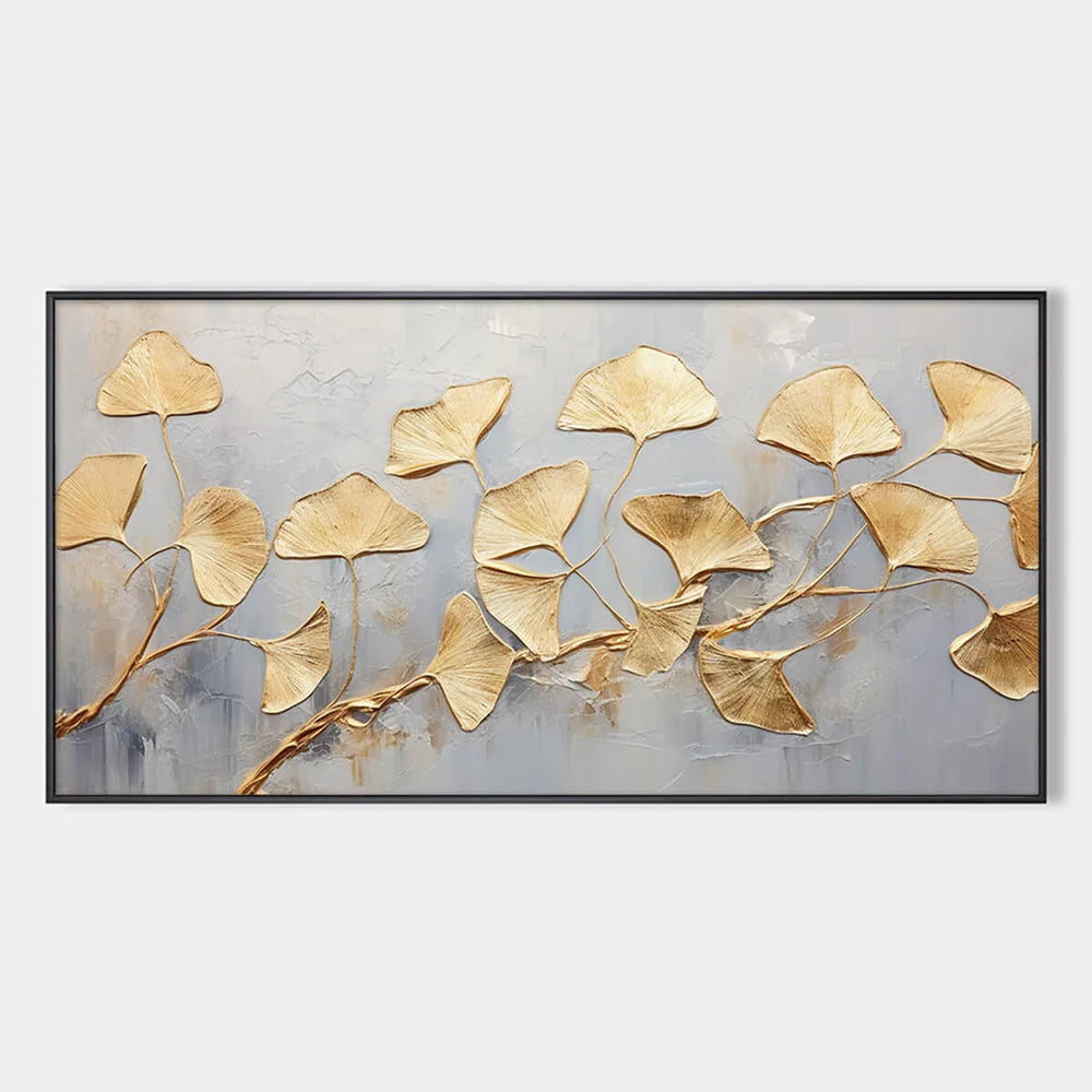 Flower & Tree Abstract Textured Wall Art #ML094