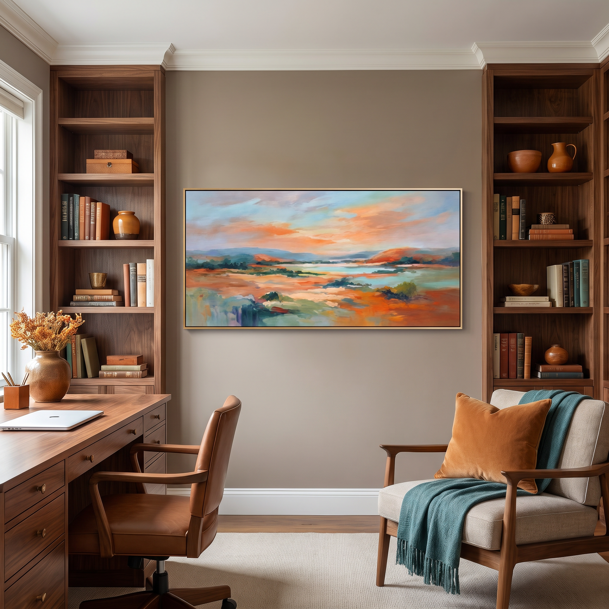 Sea & Sky Abstract Wall Art #MS345