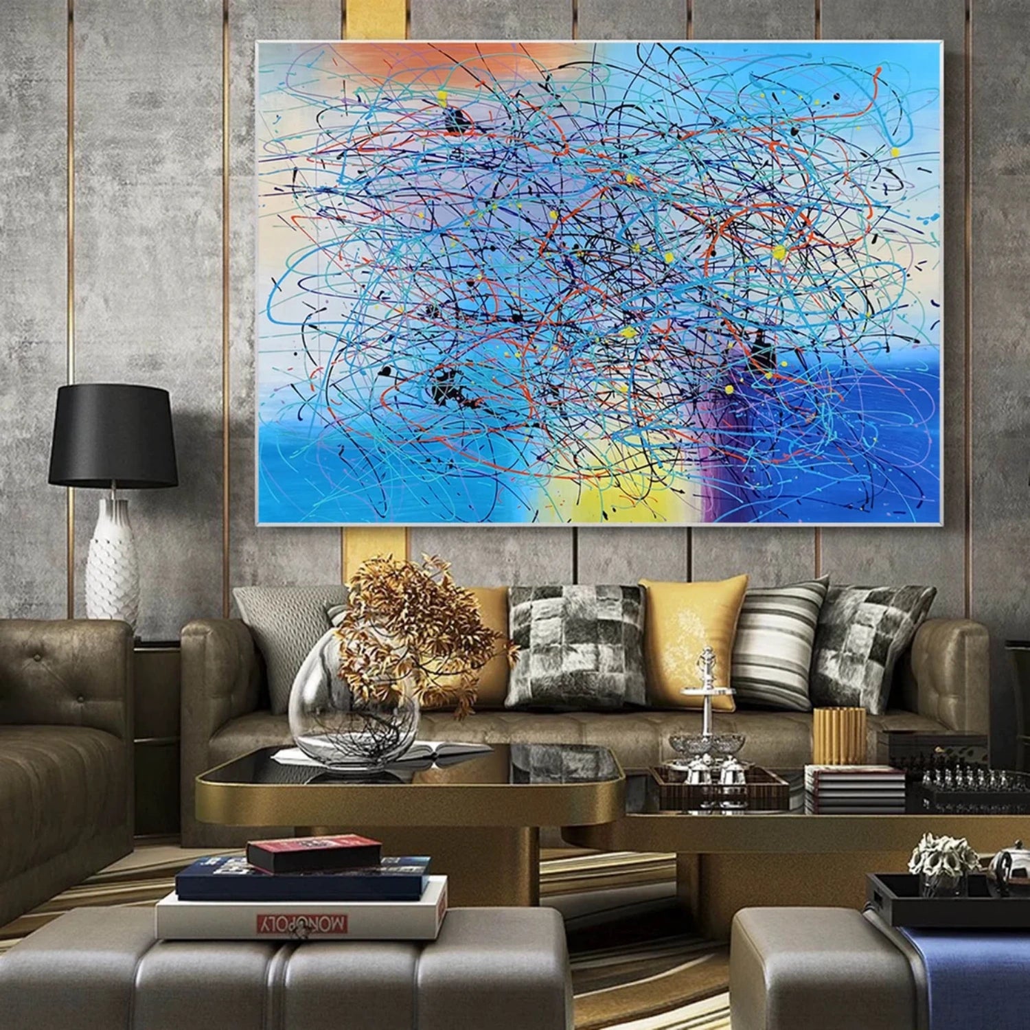 Pollock Art #JA004