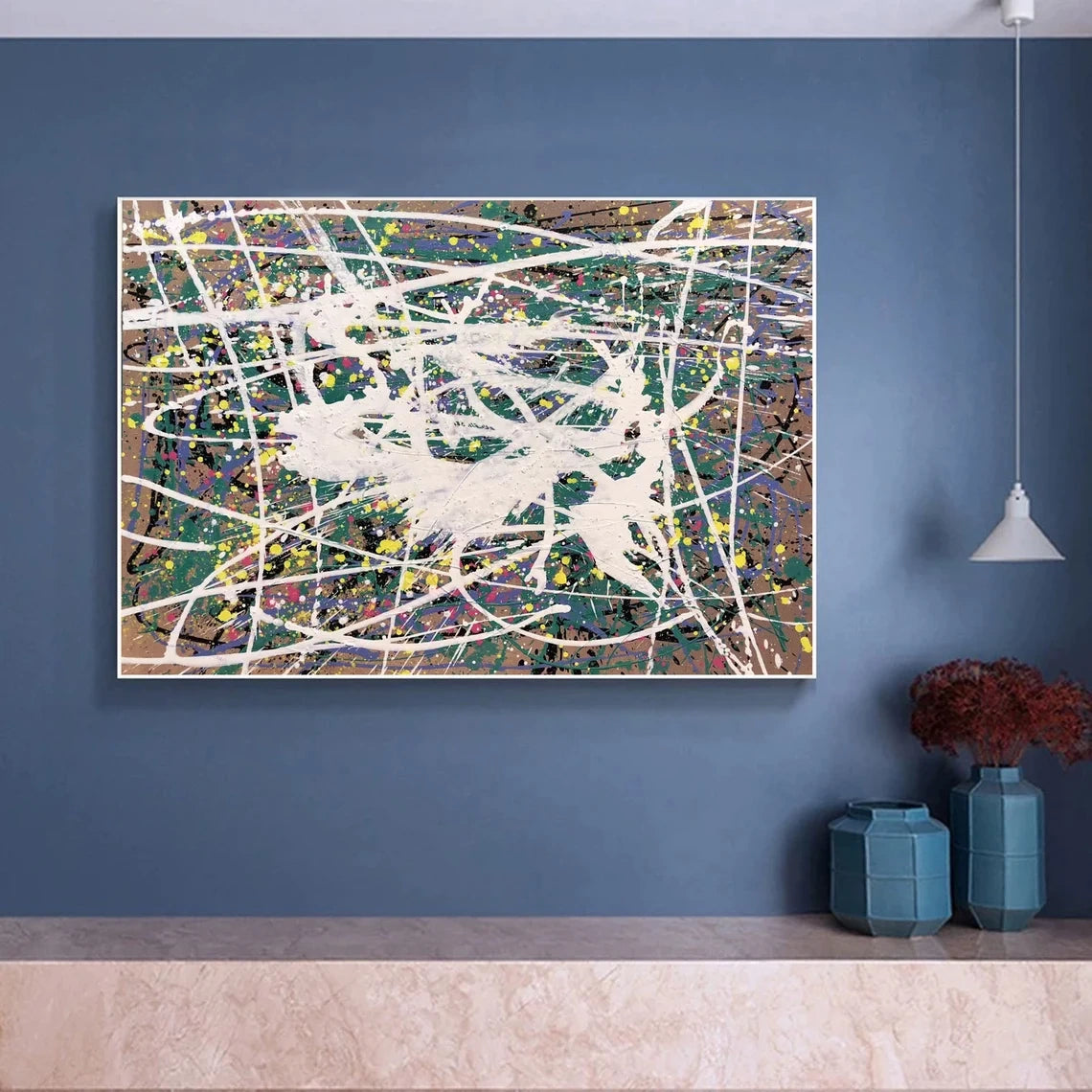 Pollock Art #JA007