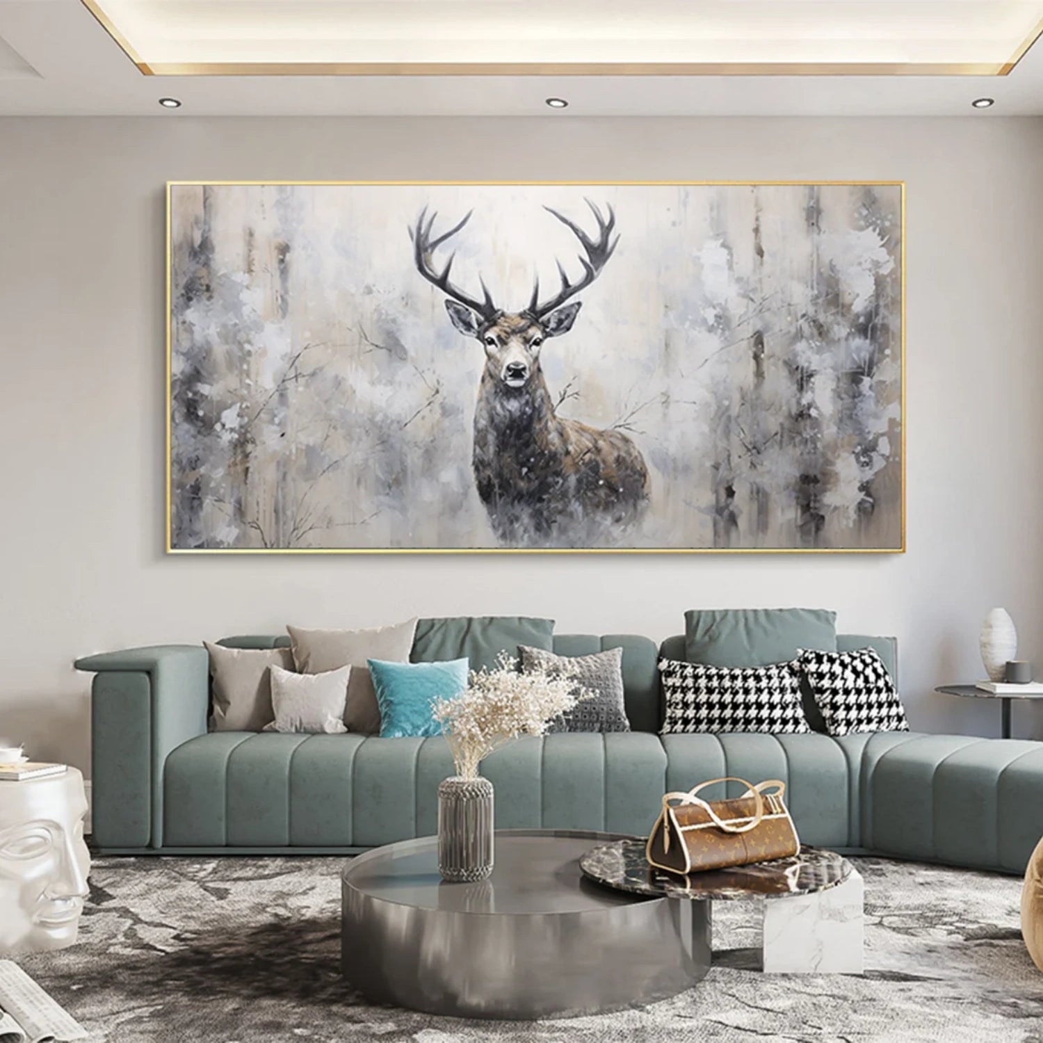 Abstract Animal Wall Art #AL129