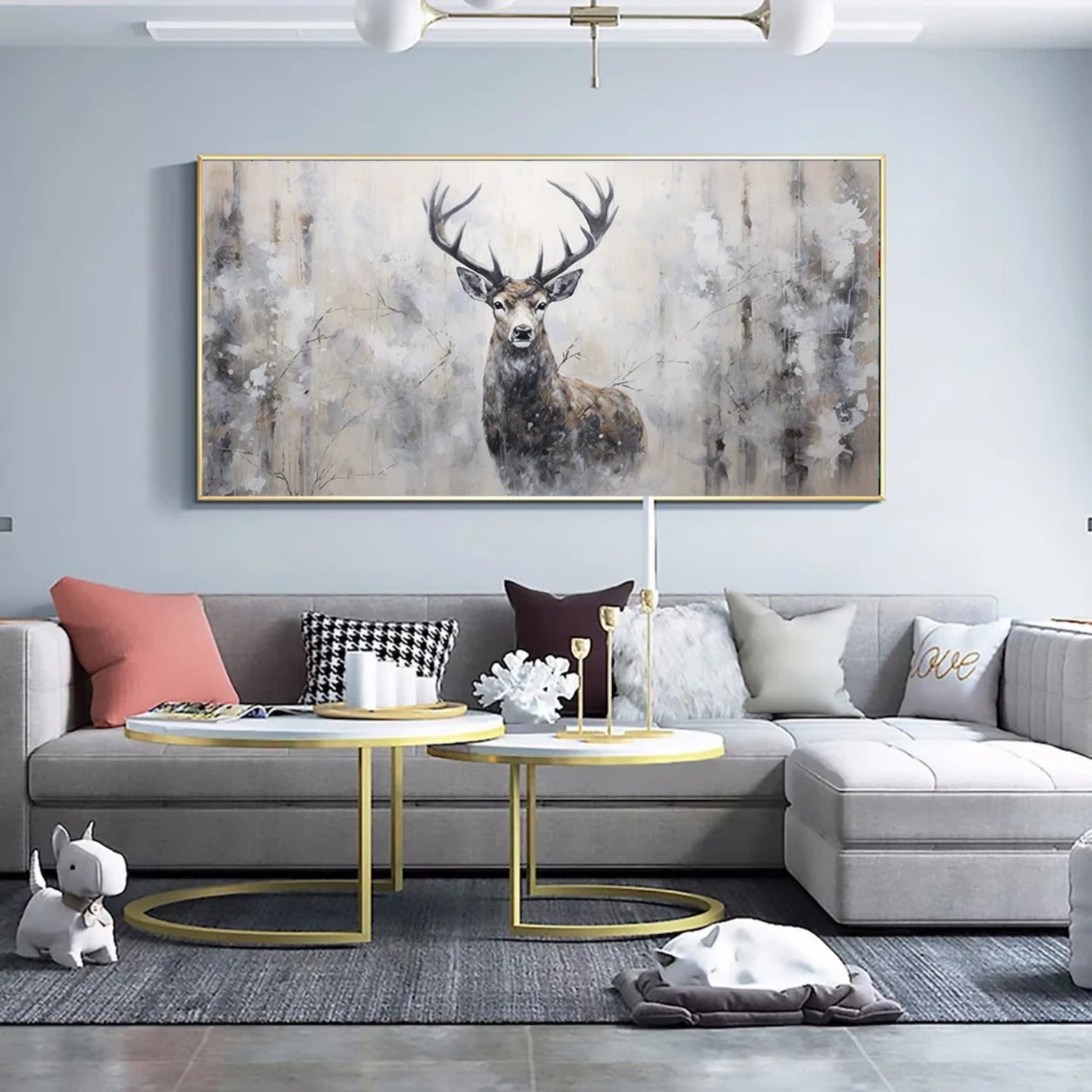 Abstract Animal Wall Art #AL129