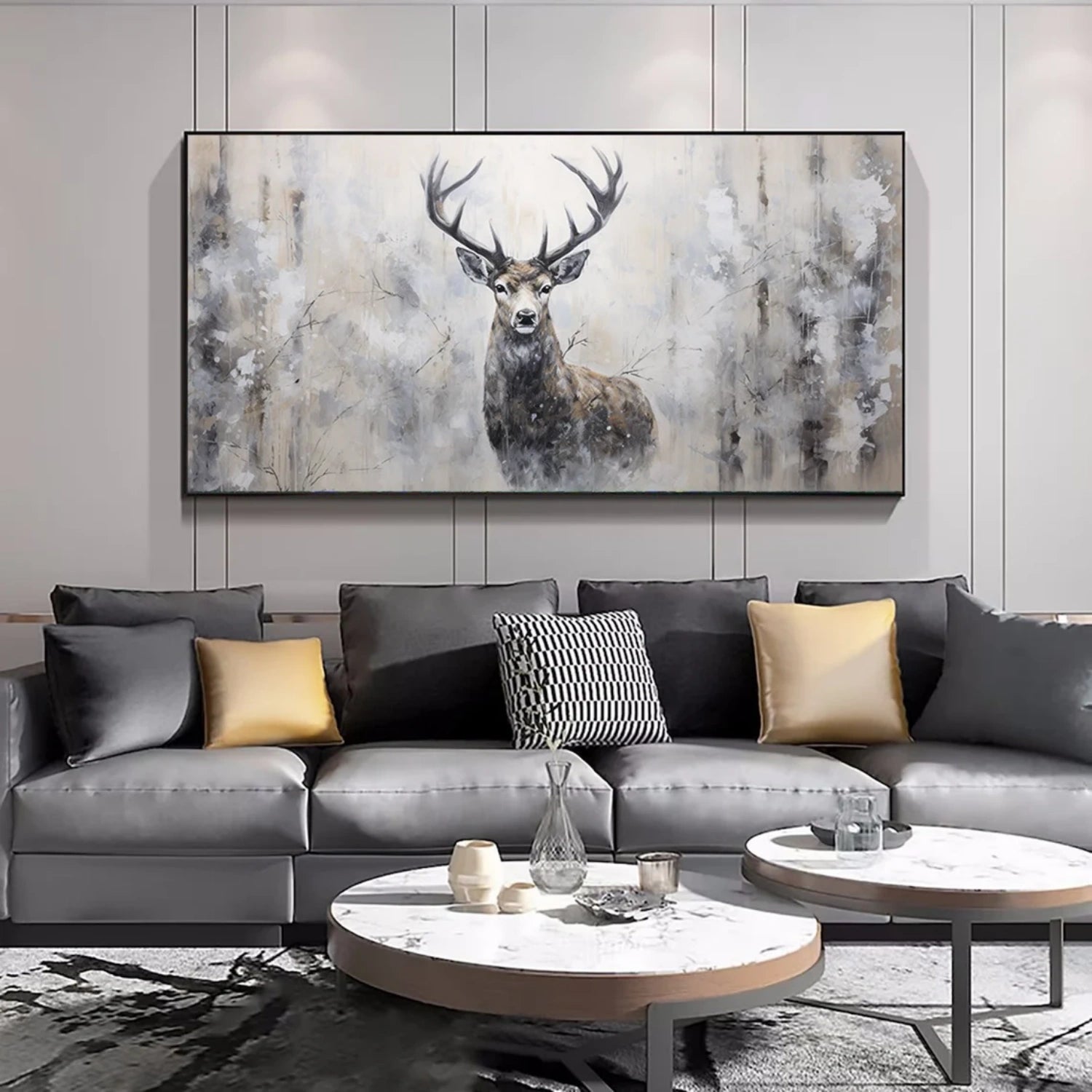 Abstract Animal Wall Art #AL129