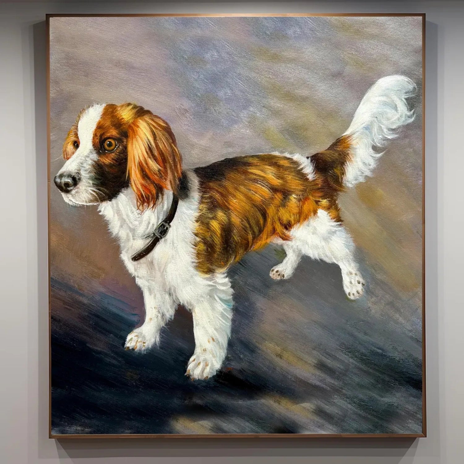 Abstract Animal Dog Wall Art #AL097